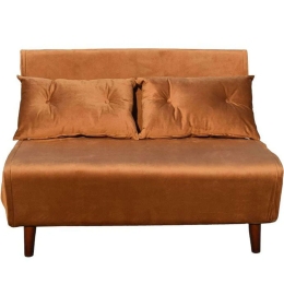 Καναπές - Κρεβάτι Διθέσιος Falcon 01-3328 121x90x80cm Camel