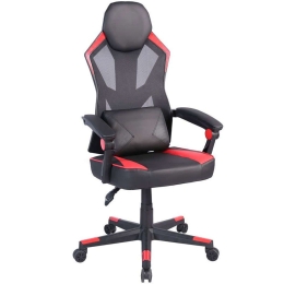 Καρέκλα Γραφείου Gaming Fusion 25-0702 50x74x126/137cm Black-Red
