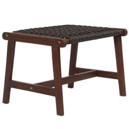 Σκαμπό Mesh 22-0184 57x41x35,5cm Walnut-Brown
