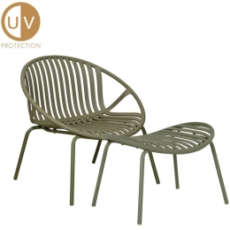 Πολυθρόνα Nadin (Σετ 2Τμχ) 27-0210 80x61.5x73cm Olive Green