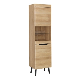 Βιτρίνα Grif 24-0703 53x40x197 Natural
