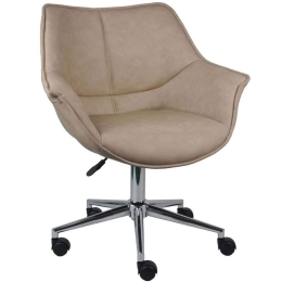 Καρέκλα Γραφείου Jones 25-0715 68x64x92cm Beige