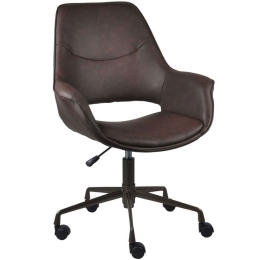 Καρέκλα Γραφείου Minimal 25-0716 65,5x64,5x106cm Brown
