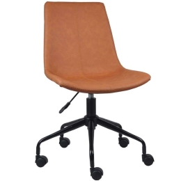 Καρέκλα Γραφείου Vintage 25-0722 47x55,5x91,5cm Black-Taba