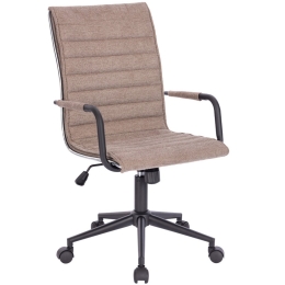 Καρέκλα Γραφείου Senso 25-0727 52x60x101.5cm Beige-Black
