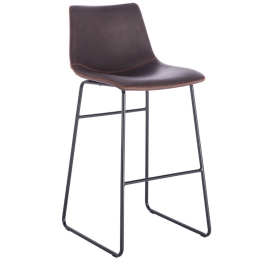 Σκαμπό Bar Nuevo 26-0039 47x57x100 Brown-Black