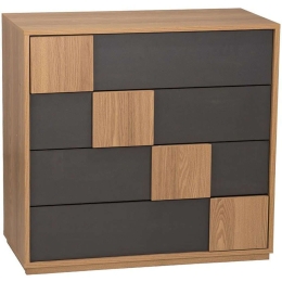 Κομότα Jenga 09-1985 80x40x80cm Sonoma-Grey