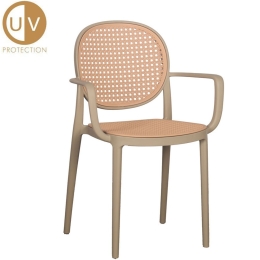 Πολυθρόνα Ratti 27-0220 57x51x84cm Latte-Natural