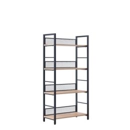 Βιβλιοθήκη Nest 28-0315 60x28x121 Natural-Black