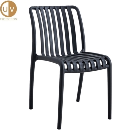 Καρέκλα Στοιβαζόμενη Sticky 27-0244 41.5x60x80.5cm Black