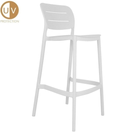 Σκαμπό Bar Zurich 26-0070 50x48.5x103.5 White