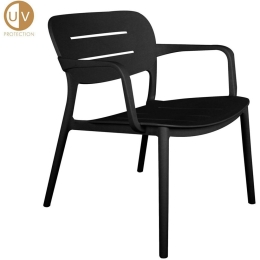Πολυθρόνα Zurich 27-0252 65x65x76cm Black