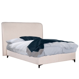 Κρεβάτι Colombo (Για Στρώμα 160x200cm) 09-2117 210x170x120cm Ecru-Black Διπλό