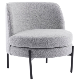 Πολυθρόνα Cesta 01-3539 71.5x72x71.5cm Black-Grey