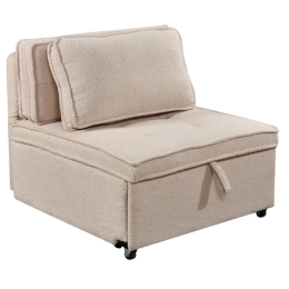 Πολυθρόνα Sleep 70-0347 78x87x80cm Off White