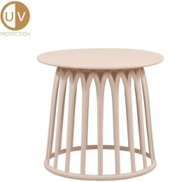 Τραπέζι Coffee Basket 27-0260 49.5x49.5x44 Terrazzo