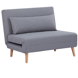 Πολυθρόνα Αναδιπλούμενη Aperto 01-3577 100x75x78cm Light Grey