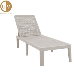 Ξαπλώστρα Seagull 22-0300 191x55x29cm Light Grey