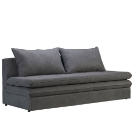 Καναπές-Κρεβάτι Girasole 71-0226 Τριθέσιος 200x87x90cm Anthracite