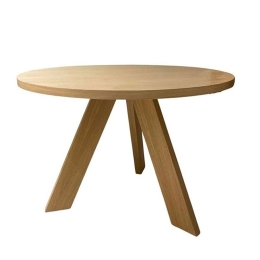 Τραπέζι Tavola 150 19-0001 150x150x75 Natural