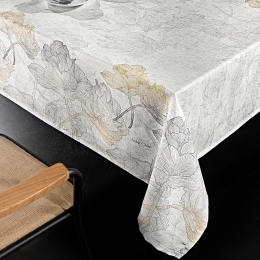 Τραπεζομάντηλο 1009 Beige Saint Clair 145X180 Πολυέστερ