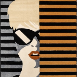 Χαλί Παιδικό Fashion Black - Orange Saint Clair 115X175cm
