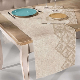 Runner 2032 Natural Saint Clair 40X175 40x175cm Πολυέστερ