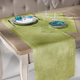 Runner 2001 Lime Saint Clair 40X175 40x175cm Πολυέστερ
