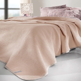 Κουβέρτα Just Pudra Guy Laroche Μονό 165x250cm 100% Βαμβάκι