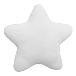 Μαξιλάρι Διακοσμητικό (Με Γέμιση) Παιδικό Star Ivory Saint Clair 30X30 Πολυέστερ