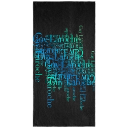Πετσέτα Θαλάσσης Velour Printed 2103 Aqua Guy Laroche Θαλάσσης 100% Βαμβάκι