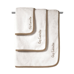 Πετσέτες New Comfy (Σετ 3τμχ) Sand Guy Laroche Σετ Πετσέτες 70x140cm Βαμβάκι-Πολυέστερ