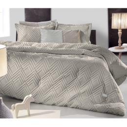 Πάπλωμα Eden Beige Guy Laroche Μονό 160x220cm 100% Microsuede
