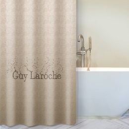 Κουρτίνα Μπάνιου Pandora Sand Guy Laroche 180Πx190Υ 180x190cm Microfiber