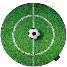 Χαλί Παιδικό Softy Striker Round Green Saint Clair 100X100cm Round