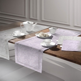 Σουπλά 3042 Lilac-Silver Saint Clair 45x33cm Πολυέστερ