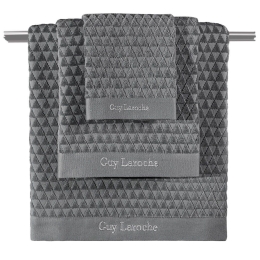Πετσέτες Tokyo (Σετ 3τμχ) Anthracite Guy Laroche Σετ Πετσέτες 70x140cm 100% Βαμβάκι