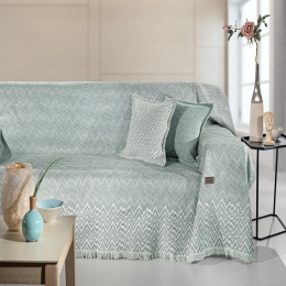 Ριχτάρι Marvin Ocean Guy Laroche Διθέσιο 180x250cm Βαμβάκι-Ακρυλικό