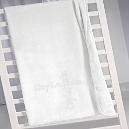 Κουβέρτα Βρεφική Βελουτέ Logo Ice Guy Laroche Κούνιας 110x140cm Πολυέστερ
