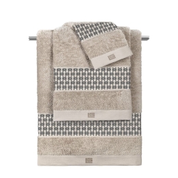 Πετσέτες Vesta (Σετ 3τμχ) Natural Guy Laroche Σετ Πετσέτες 70x140cm 100% Βαμβάκι