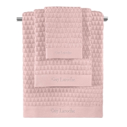Πετσέτες Tokyo (Σετ 3τμχ) Dusty Pink Guy Laroche Σετ Πετσέτες 70x140cm 100% Βαμβάκι