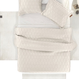 Σετ Χαλιά Κρεβατοκάμαρας Alpaca (Σετ 3τμχ) Ivory Guy Laroche SET(2 60X120&60X180) Πολυέστερ