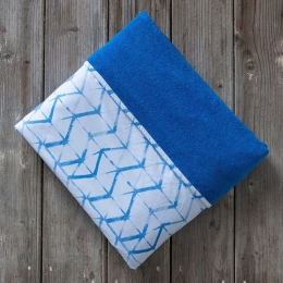 Πετσέτα Θαλάσσης Δύο Όψεων - Kanoko Blue Nima Θαλάσσης 150x200cm 100% Βαμβάκι