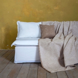 Ριχτάρι Avant Garde Beige Nima Διθέσιο 180x240cm Βαμβάκι-Πολυέστερ