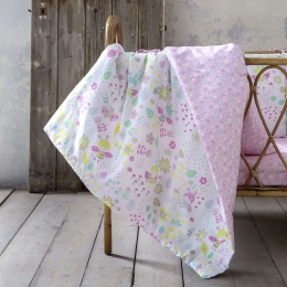 Κουβερλί Βρεφικό - Apiary Multi Nima 100x140cm 100% Βαμβάκι