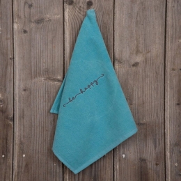 Λαβέτα Be Happy Petrol Nima Χεριών 40x40cm 100% Βαμβάκι