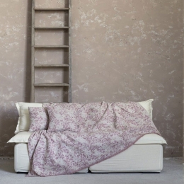 Ριχτάρι Intrigue Pink Nima Διθέσιο 180x240cm Βαμβάκι-Πολυέστερ