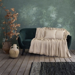 Ριχτάρι Ruedo Beige Nima Διθέσιο 180x240cm Chenille