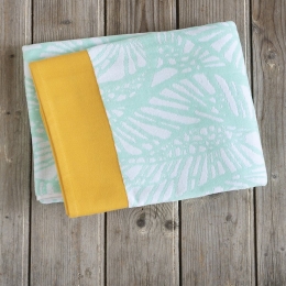 Πετσέτα Θαλάσσης Elle Jacquard Aqua Nima Θαλάσσης 90x160cm 100% Βαμβάκι
