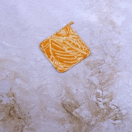 Πιάστρα Κουζίνας Arbust Orange Nima One Size 100% Βαμβάκι